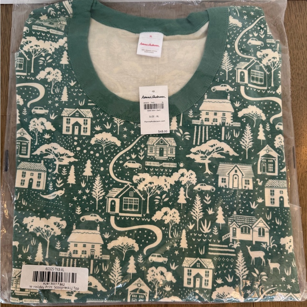 Hanna Andersson Women’s Long Sleeve Pajama Top